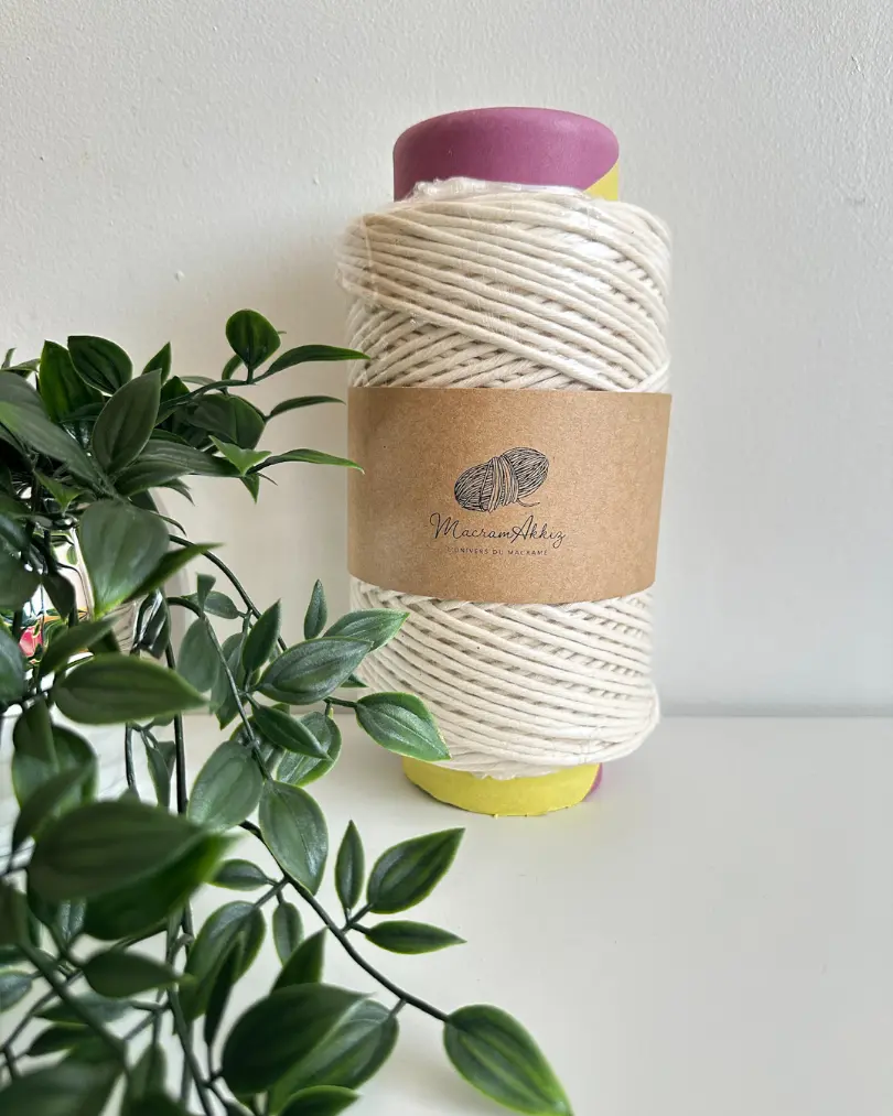 quel fil faut-il pour commencer le macrame ?