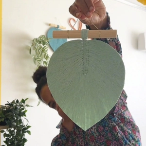 ou trouver un durcisseur textile pour faire une feuille en macramé ?