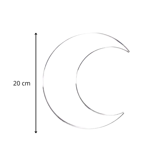Lune en métal Attrape-rêve – Image 4