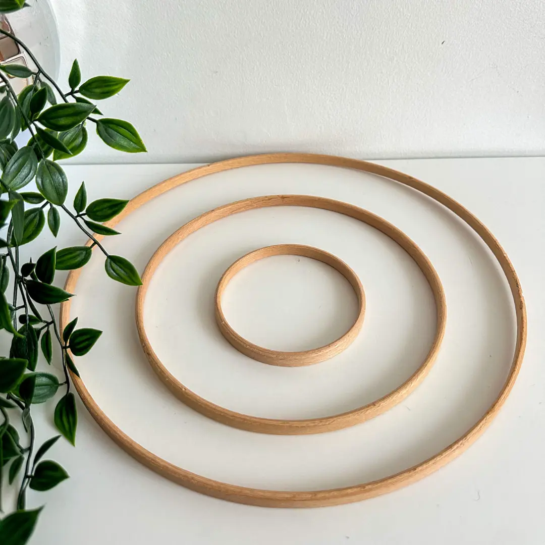 quel cercle utiliser pour faire un miroir en macrame ?